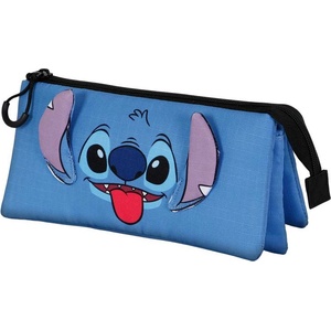 KARACTERMANIA Ученически несесер Karactermania Lilo & Stitch - Син, 3 ципа (6355)