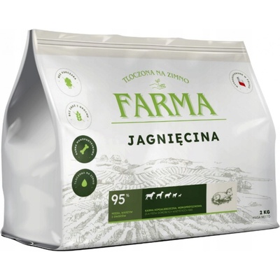 Farma s Jehněčím Hypoalergenní lisované za Studena 2 kg