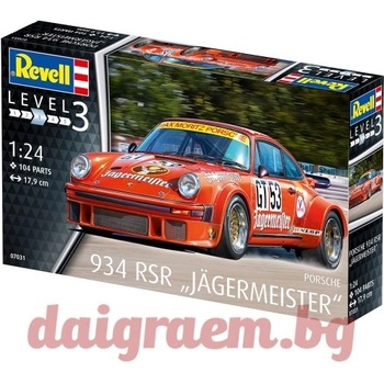 Image 1 of Revell Хоби модел REVELL 07031 - Porsche 934 RSR "Jägermeister (R07031)