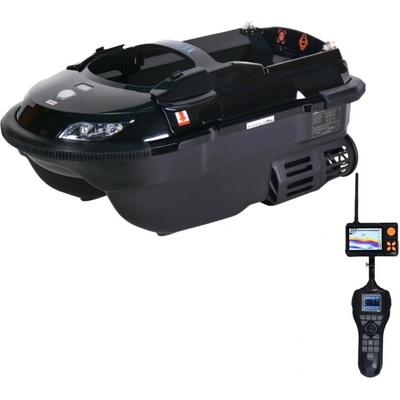 Boatman Zavážacia Lodička Vulcan Pro s GPS a Echolotom Čierna