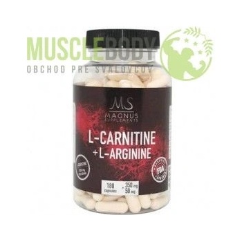 l arginin l carnitin Magnus Supplements - L-Carnitin + L-Arginin 180 kapsúl