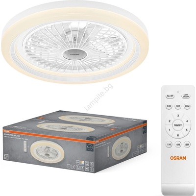 OSRAM - димируемо LED осветително тяло с вентилатор SOLANO LED/26W/230V 3000/4000/6500K + ДУ (P228183)