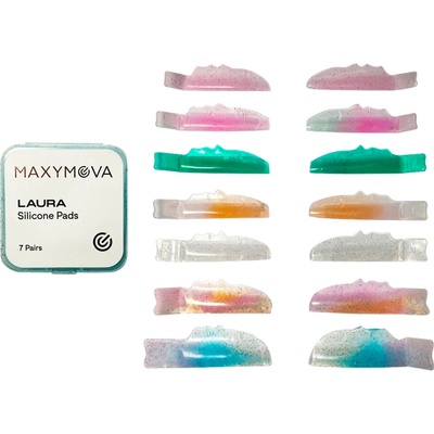 Maxymova LAURA natáčky na lash lifting – 7 párů – Zboží Mobilmania