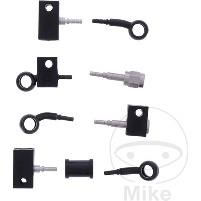 JMP brzdové hadice brzdová sada přípojka černá 4dílná YAMAHA MT-07 700 A ABS 14-17, MT-07 700 A MOTO CAGE ABS 14-17, MT-07 700 A ABS MTT690-A 18-19, MT-07 700 A ABS MTN690-A 20, MT-07 700 A ABS MTN690 – Hledejceny.cz