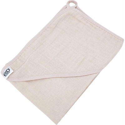 EKO Osuška na kúpanie mušelínová Rose pink 100x100 cm OK-18