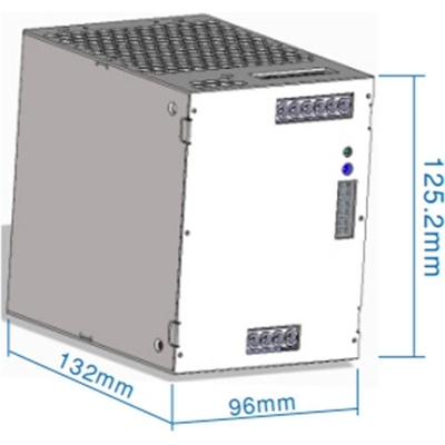 Mean Well XTR-960-48LA zdroj na DIN lištu 960W 48V