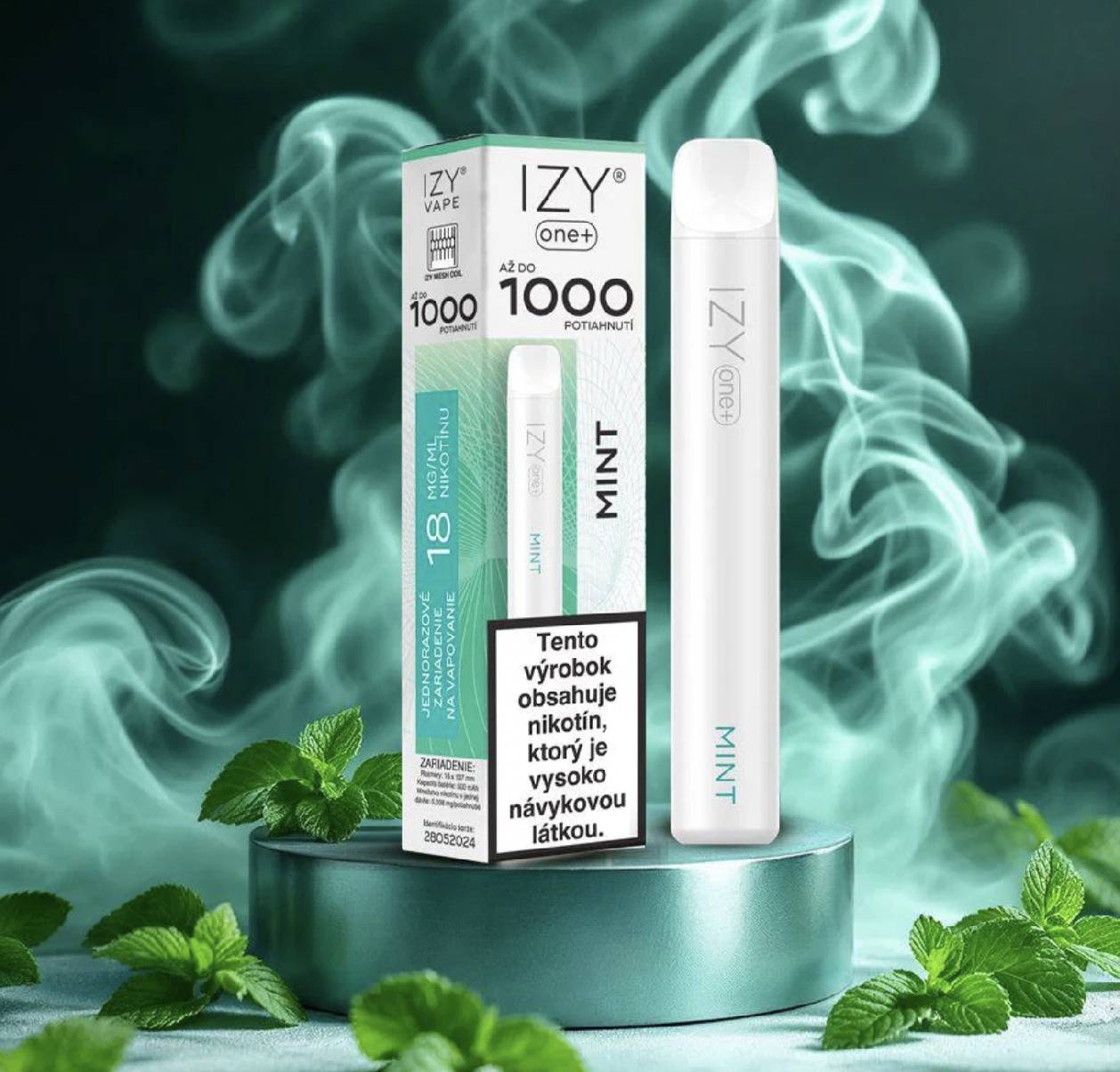 IZY one+ Mint 18 mg 1000 poahov 1 ks od 8,7  - Heureka.sk