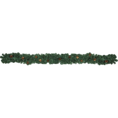 Jedlová girlanda se šiškami 270 cm
