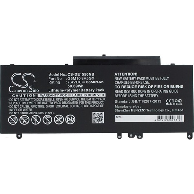 Батерия за Dell Latitude, 6850mAh (CS-DE1550NB)