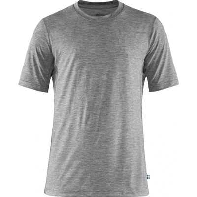 Fjällräven Мъжка спортна тениска Fjällräven Abisko Day Hike S/S T-shirt - Shark Grey - размер XL (216-0357-0315)