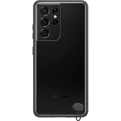 Samsung Калъф Samsung Clear Protective Cover за Galaxy S21 Ultra - Черен, EF-GG998CBE