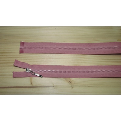 Kostenný zips staroružová 3mm deliteľný jednosmerný 70cm