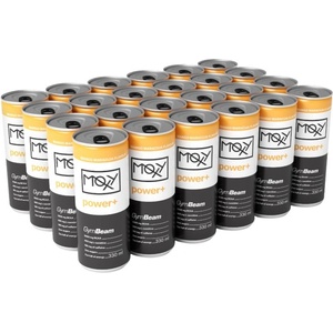 GymBeam MOXY power+ Energy Drink 330 ml [24 x 330 мл] Манго и маракуя