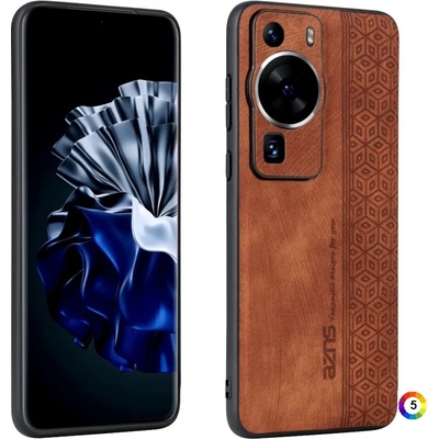 Huawei P60 / P60 Pro AZNS Удароустойчив Кожен Калъф и Протектор