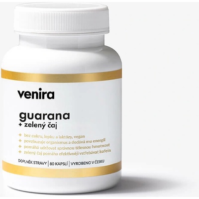 Venira guarana + zelený čaj 80 kapsúl