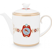 Pip Studio Love Birds čajová konvicebílá 1,3l
