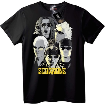 NOONEBRAND Тениска на групата Scorpions - XS, White