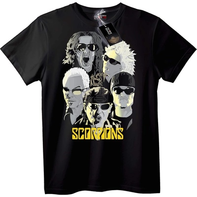 NOONEBRAND Тениска на групата Scorpions - XS, White