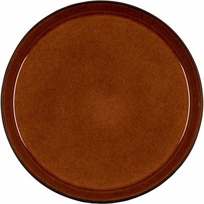 Bitz Čierny/jantárový kameninový tanier 27 cm Gastro Black/Amber