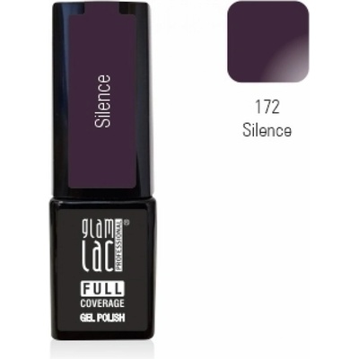 GlamLac Gel lak fialový 172 Silence 6 ml
