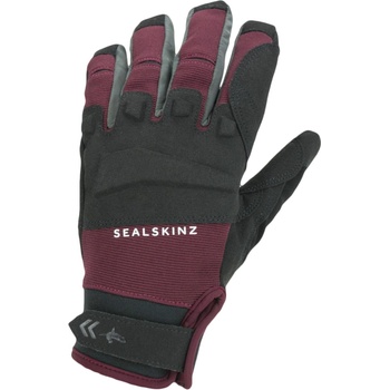 Sealskinz Ръкавици Sealskinz - Waterproof All Weather MTB Glove - Black/Red