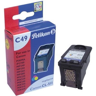 Compatible Тонер, Pelikan CL511XL Tri-Colour, за Canon (1021410027)