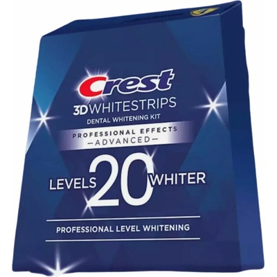 Procter & Gamble Bieliace pásiky Crest 3D White Professional Effects ADVANCED 40 ks