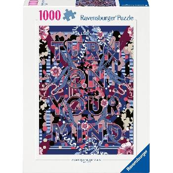 Ravensburger Пъзел Ravensburger от 1000 части - Включи ума си (12000783)