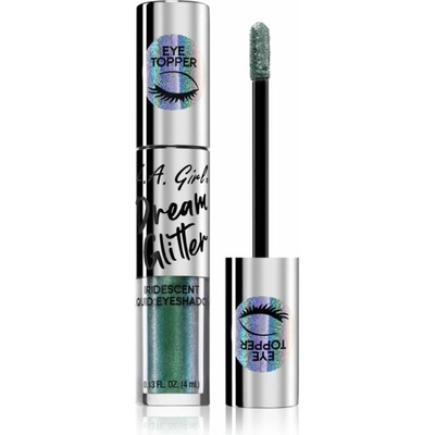L,A, Girl Cosmetics Dream Glitter trblietavé tekuté očné tiene Cha-Ching 4 ml