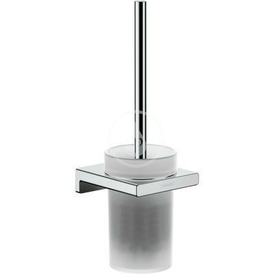 Hansgrohe AddStoris WC kefa nástenná matné sklo chróm 41752000