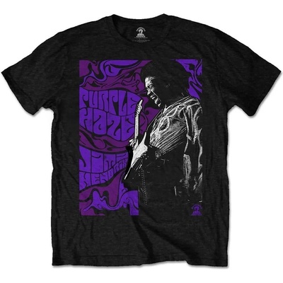 Jimi Hendrix Purple Haze Black 2XL Риза (JHXTS09MB05)