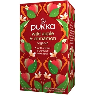 Pukka čaj Divoké jablko a škorica 40 g