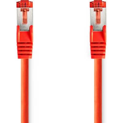 Nedis CCGL85221RD50 S/FTP CAT6, zástrčka RJ45 - zástrčka RJ45, 8m, červený