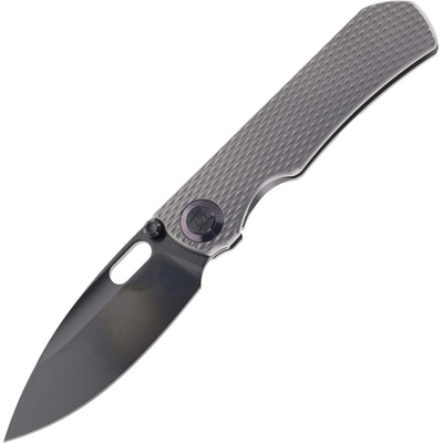 Kunwu EXCALIBUR VANAX DLC finish with Beadblast Grey TC4 Titanium handle