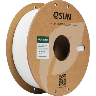 eSUN PLA+ CMYK White - 1, 75 mm / 1000 g (PLA+CMYK175W1P1)