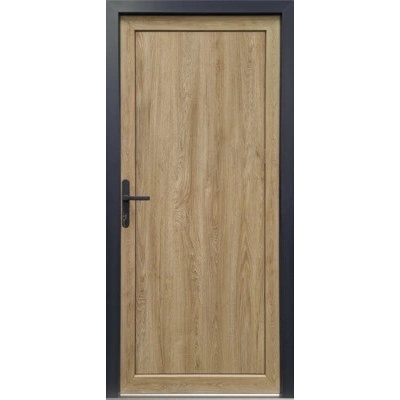 JOSEFMEETH Vedľajšie vchodové dvere Pro M06 biela/Turner Oak 88x208 Ľ