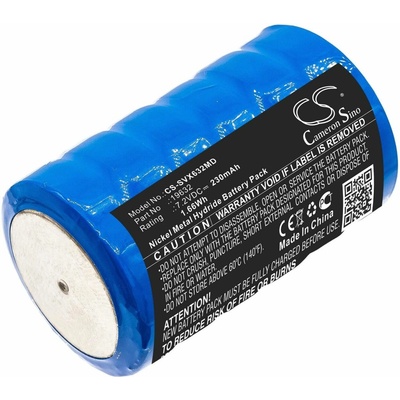 Baterie pro Servox Digital XI Speech, Servox Speech, 230mAh, Ni-MH, 7.2V, 19632, HQ