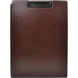 OFFICE BOX Клипборд с капак OfBox кожа кафяв (48963)