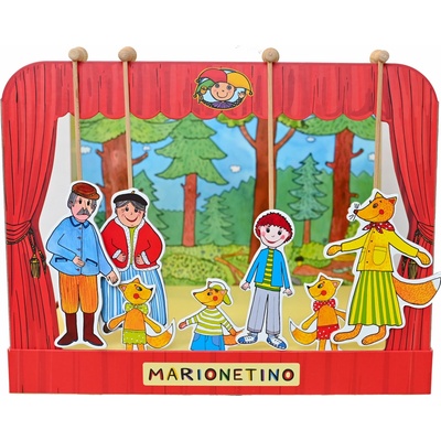 MARIONETINO Loutkové divadlo České pohádky 15 loutek – Hledejceny.cz