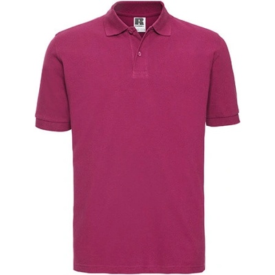 Russell pánska bavlnená polokošeľa R-569M-0 fuchsia