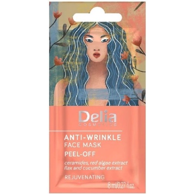 Delia Маска за лице против бръчки, с отлепяне, 8 ml