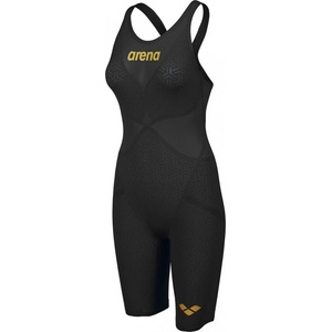 arena powerskin carbon glide closed back black/gold 28