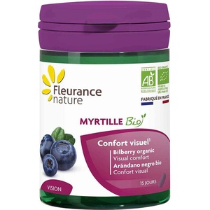 Fleurance Nature Кръвоносна система и зрение - Синя боровинка, 1500 mg х 45 таблетки (193306 (59330) FN)
