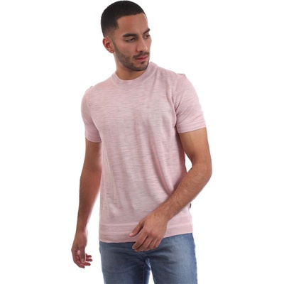 HUGO BOSS Суичър Boss Men's Jamie Knitted Hoodie - Dark Pink
