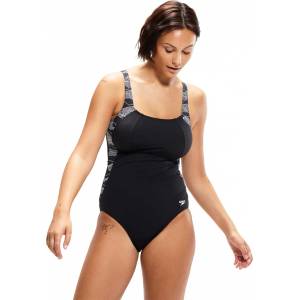 Speedo Цял бански womens shaping lunalustre printed
