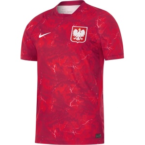 Nike Футболна фланелка Nike Unisex Adults Poland 2026 Football Shirt - Red/White