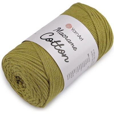 Pletací příze Macrame Cotton 250 g Varianta: 48 (793) zelenkavá, Balení: 1 ks 44265/89686/229595