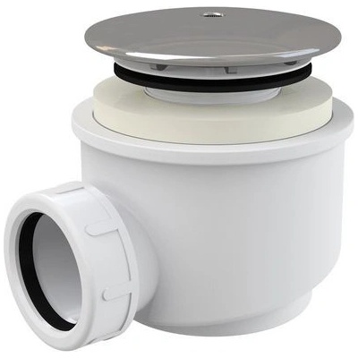 Alcadrain Sifón pre sprchové vaničky s odtokovým otvorom 60 mm, chróm A47CR-60
