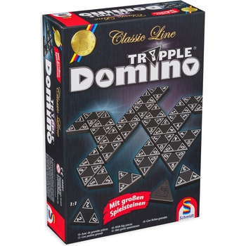Schmidt Spiele Класическа игра Schmidt - Tripple Domino (49287)