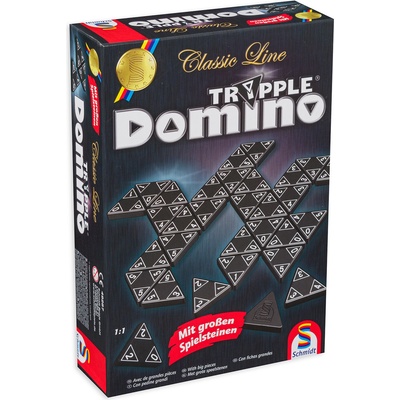Schmidt Spiele Класическа игра Schmidt - Tripple Domino (49287)